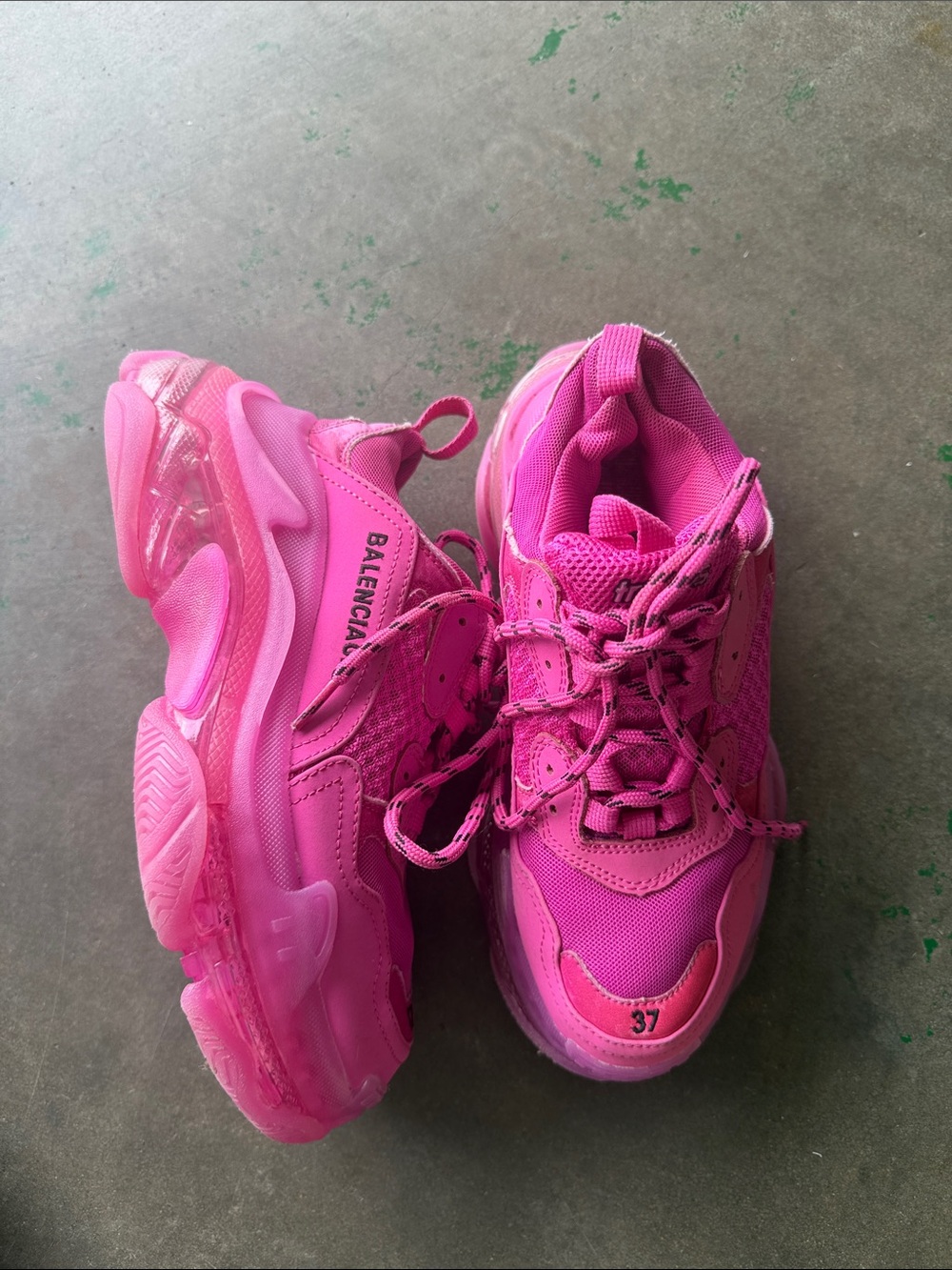 Balenciaga  Triple S Sneaker in Hot Pink